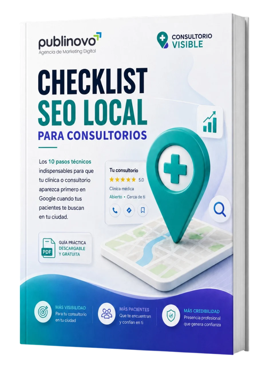 Checklist SEO Local para Consultorios — Publinovo, edición en PDF
